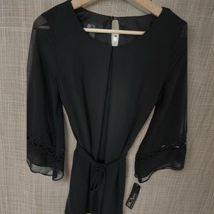 NWT women’s black dress SZ M